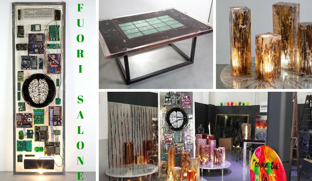 Storia, Arredamento, Design TOP RESINE al Fuorisalone del mobile